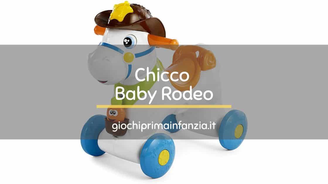 Chicco Chicco Cavallo a Dondolo Miss Baby Rodeo Educativo e Interattivo con Effetti Son 