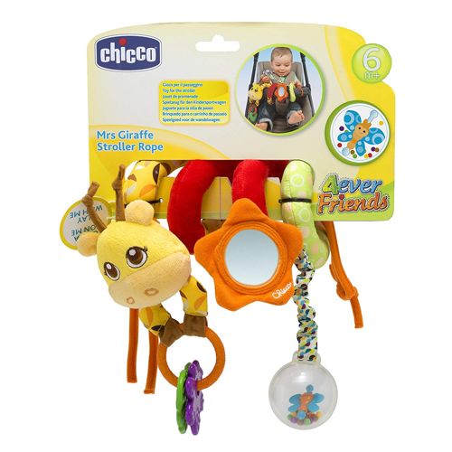 gioco da passeggino a forma di giraffa