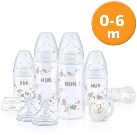 biberon per bambini e neonati della marca Nuk