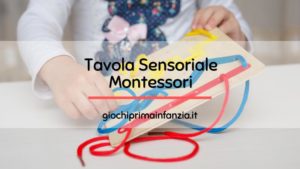 Scopri di più sull'articolo Tavola Sensoriale Montessori: Come Scegliere il Modello più Adatto