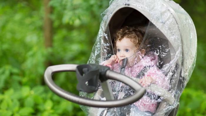 come scegliere un parapioggia per passeggino